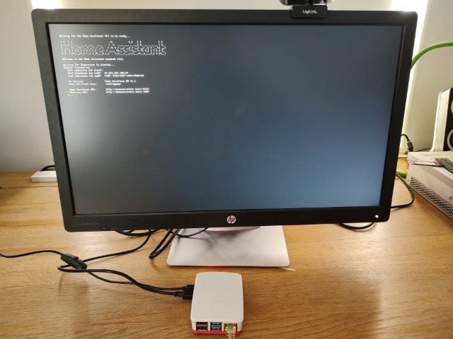 Raspberry Pi Home Assistant scherm