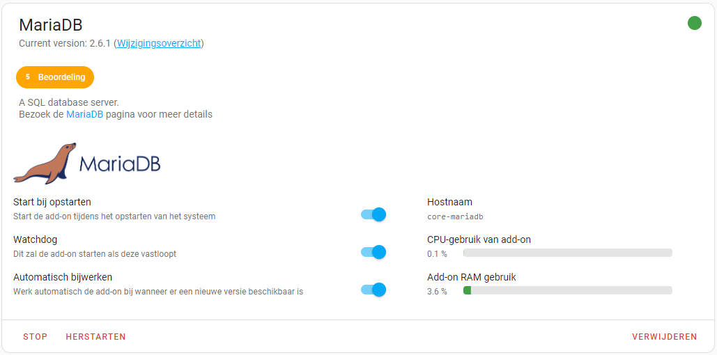 waarom mariadb zo goed past bij je python backend -... Migratie van SQLite naar MariaDB - Home Assistant Tips